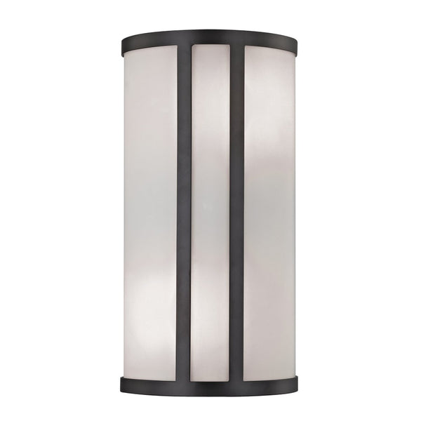 Atlas Bella 2-Light Vanity Light - Elegant Traditional Design with Soft White Glass Shades for Modern Spaces Oil Rubbed Bronze 8'' WL11742-BZ