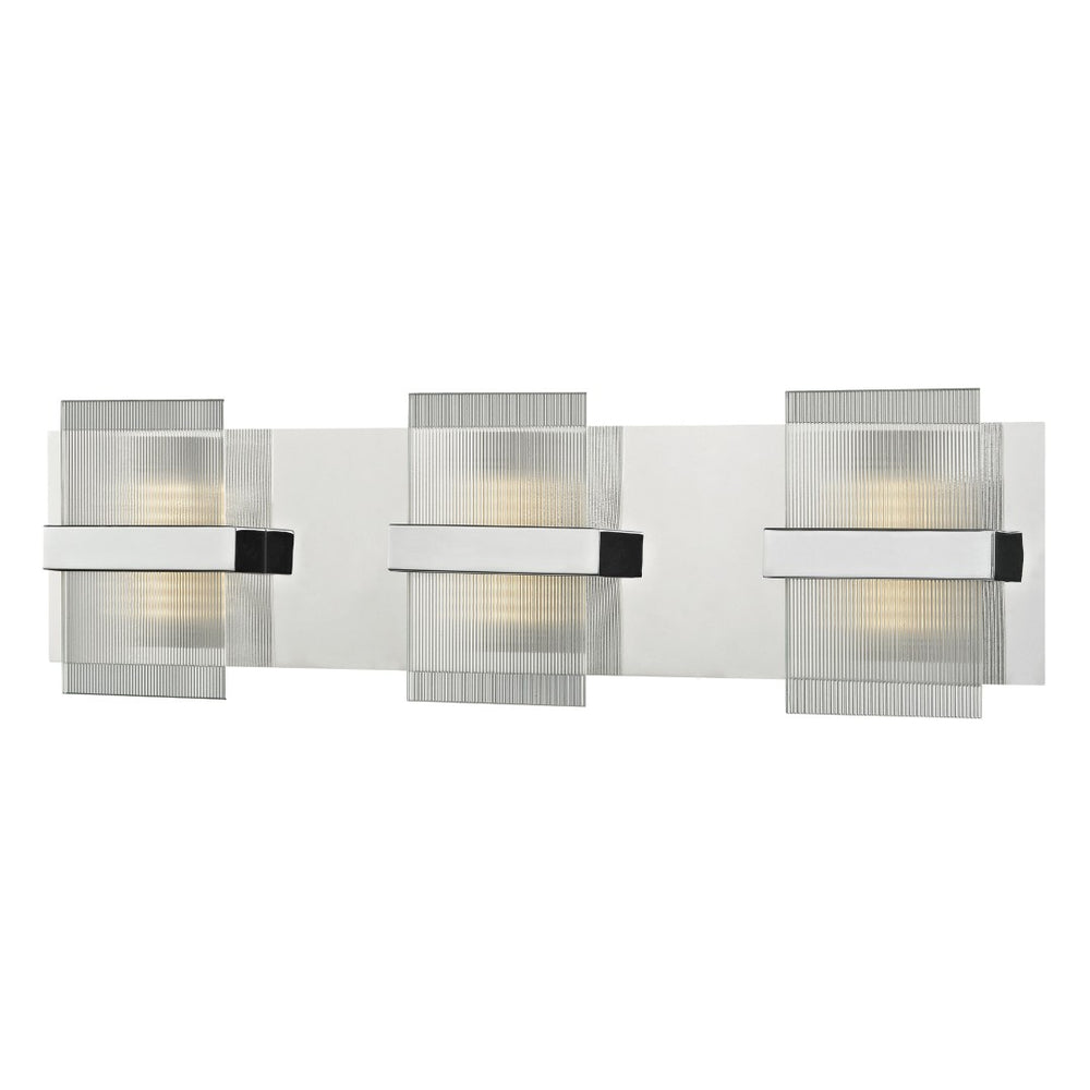 Atlas Desiree 6'' High Integrated LED Sconce - Elegant Polished Chrome Light for Modern Ambiance & Style WL11749-CH