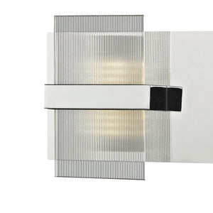 Atlas Desiree 6'' High Integrated LED Sconce - Elegant Polished Chrome Light for Modern Ambiance & Style WL11749-CH