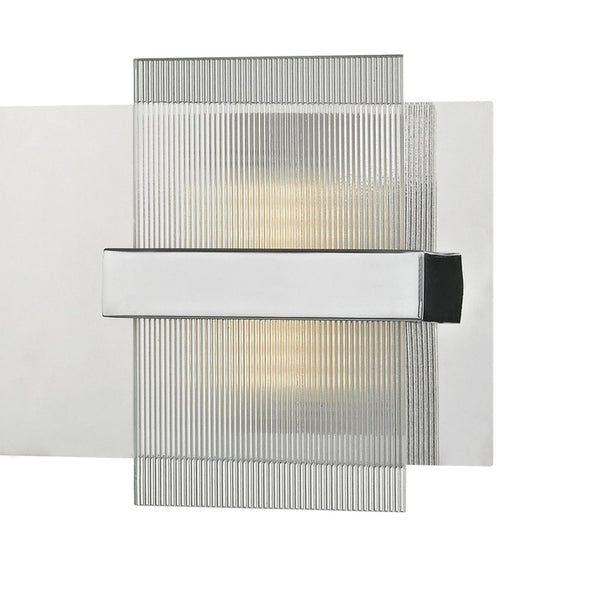 Atlas Desiree 6'' High Integrated LED Sconce - Elegant Polished Chrome Light for Modern Ambiance & Style WL11749-CH