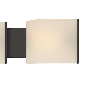 Atlas Pannelli 4-Light Vanity Fixture - Elegant Glass Shades in Durable Brushed Metal for Modern Spaces Oil Rubbed Bronze 30'' WL11751-BZ