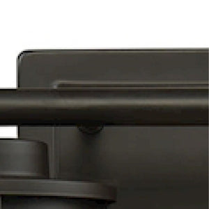 Atlas Ravendale 2-Light Vanity Light Fixture - Contemporary Design with Cylindrical Glass Shades, Ideal for Style Oil Rubbed Bronze 27'' WL11752-BZ