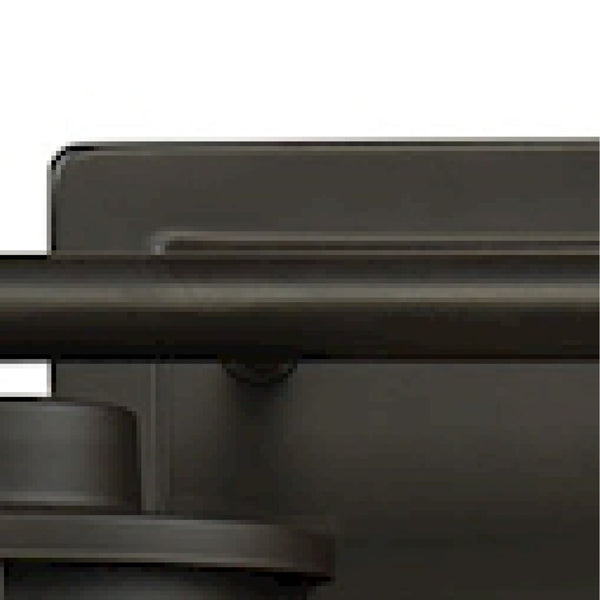 Atlas Ravendale 2-Light Vanity Light Fixture - Contemporary Design with Cylindrical Glass Shades, Ideal for Style Oil Rubbed Bronze 27'' WL11752-BZ