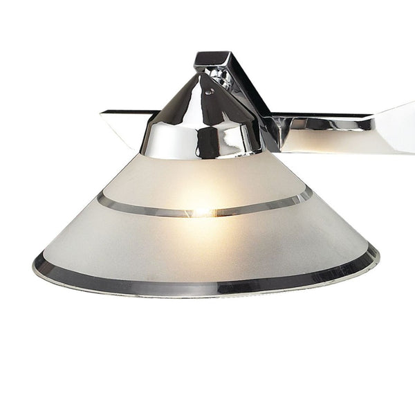 Atlas Refraction 25" Wide 3-Light Vanity Light Fixture - Modern Polished Chrome for Bright Grooming Spaces WL11753-CH
