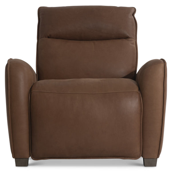 Bernhardt Bernhardt Sorrento Leather Power Recliner With Usb, Plush Foam Seating, Tailored Tufting, Quiet Motorize 382RLO