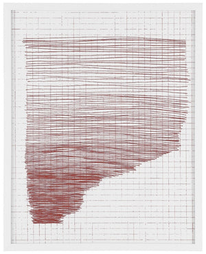 Safavieh The Architect'S Daydream, 16 X 20 Inch, Red / Ivory, Framed Wall Art XII23 Red / Ivory Paper / Polystyrene Frame / Perpex Glass WLA2007A