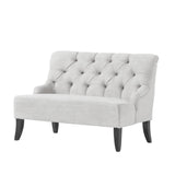 Christopher Knight Home® - Noble House - Nicole Contemporary Tufted Fabric Settee