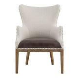 George Two Tone Wingback Accent