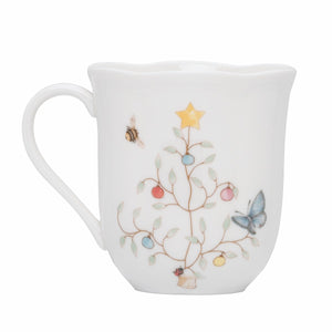 Lenox Butterfly Meadow Seasonal Mugs, Set of 4 Multi, WHITE PORCELAIN 810138