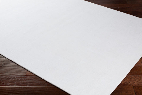 Livabliss Wilkinson Handloomed Polyester Runner Rug Artisan Texture for Hallways and Entryways White 2'6" x 8' WLK1000-268