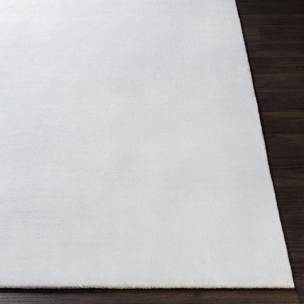 Livabliss Wilkinson Handloomed Polyester Runner Rug Artisan Texture for Hallways and Entryways White 5' x 7'6" WLK1000-576