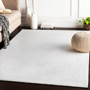 Livabliss Wilkinson Handloomed Polyester Runner Rug Artisan Texture for Hallways and Entryways White 2'6" x 8' WLK1000-268
