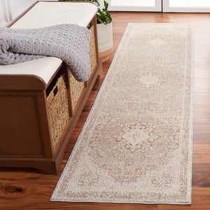 Safavieh Willow 100 Power Loomed Transitional Rug Ivory / Sage WLO100A-6R