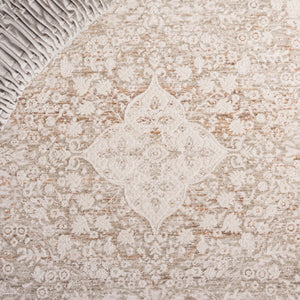 Safavieh Willow 100 WLO100 Power Loomed Transitional Rug Ivory / Sage WLO100A-5