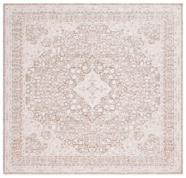 Safavieh Willow 100 Power Loomed Transitional Rug Ivory / Sage WLO100A-6R