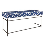 Navy Blue Writing Desk with Storage Drawer Multi with Navy Finish P301625 Pulaski Furniture