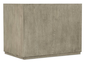 Hooker Furniture Linville Weathered Smoked-Gray Lateral File With Locking Drawer, Oak Grain, Antique Pewter Pulls 6150-10466-85
