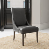 Parker House Sierra - Copley Slate Dining Chair - Set of 2 Copley Slate 80% Polyester, 20% PU DSIE#DRC-CPSL