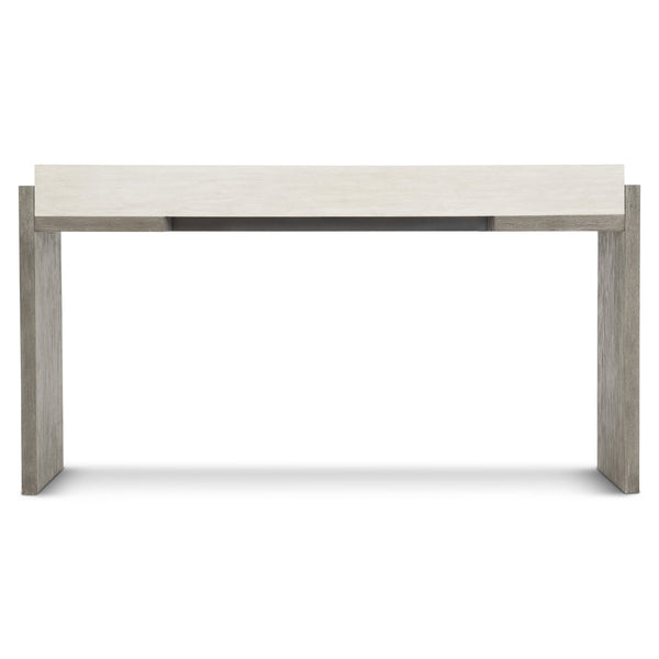 Bernhardt Bernhardt Two-Tone Console Table 60"W — Light Acacia Top, Soft-Close Drawers, Adjustable Glides, Anti-Tip Safety 306910