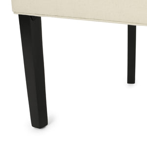 English Elm Christopher Knight Home® - Cheney Dining Chair Set Of 2 - Modern Beige Upholstered Chairs With Diamond Tufting For Comfort 54181.00F