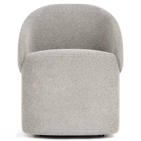 Bernhardt Bernhardt Tempo Barrel Arm Chair — Rustic Modern Swivel Lounge With Hidden Casters, Deep Comfort Seat 346548