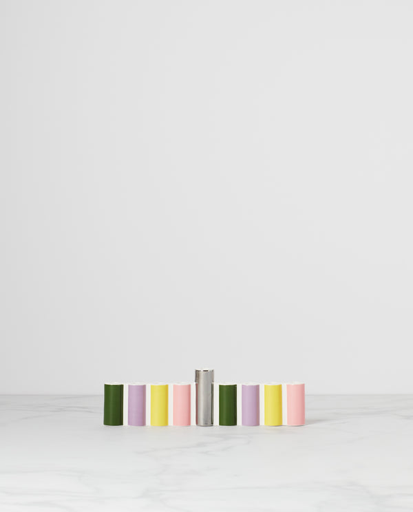 Lenox Kate Spade Oak Street Menorah White, WHITE PORCELAIN 892549