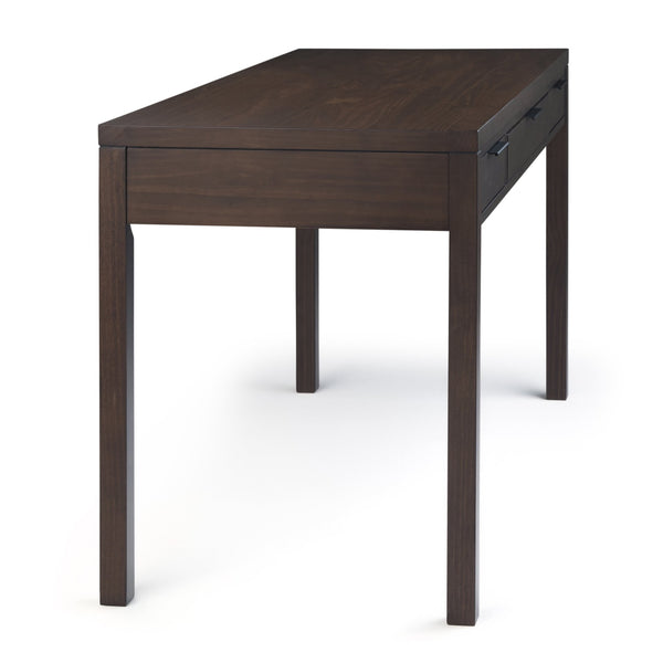English Elm Hollander Desk - Handcrafted Warm Walnut Brown Finish With Storage For Home Office & Gaming Needs B136P158686