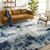 Wanderlust WNL-2309 6'7" x 6'7" Machine Woven Rug WNL2309-67SQ Livabliss Surya