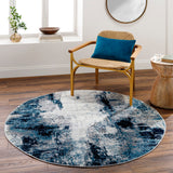 Wanderlust WNL-2309 7'10" x 7'10" Machine Woven Rug WNL2309-710RD Livabliss Surya