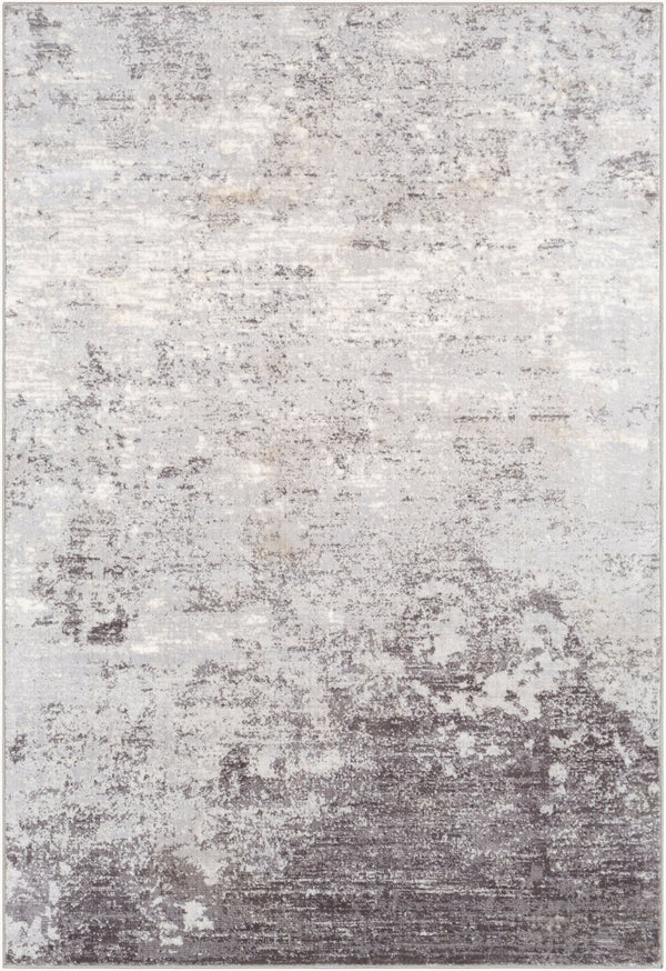 Livabliss Wanderlust Polyester Area Rug Machine Woven Minimalist Style for Modern Interiors Light Slate, Wh 5'3" x 7'3" WNL2310-5373