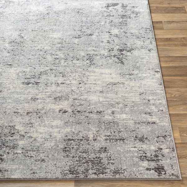 Livabliss Wanderlust Polyester Area Rug Machine Woven Minimalist Style for Modern Interiors Light Slate, Wh 6'7" x 6'7" Round WNL2310-67RD