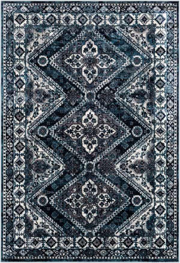 Livabliss Wanderlust Bohemian Global Polyester Area Rug Machine Woven for Living Bedroom Spaces WNL2313-5373