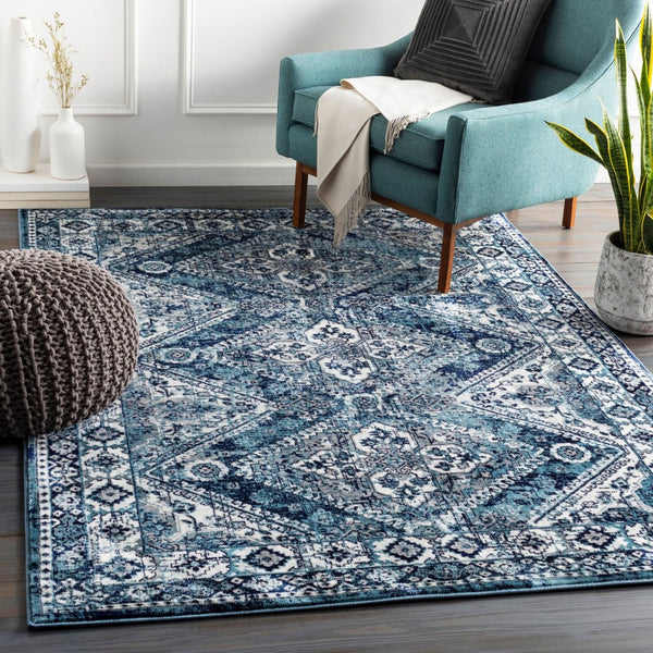 Livabliss Wanderlust Bohemian Global Polyester Area Rug Machine Woven for Living Bedroom Spaces WNL2313-5373