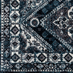 Livabliss Wanderlust Bohemian Global Polyester Area Rug Machine Woven for Living Bedroom Spaces WNL2313-5373