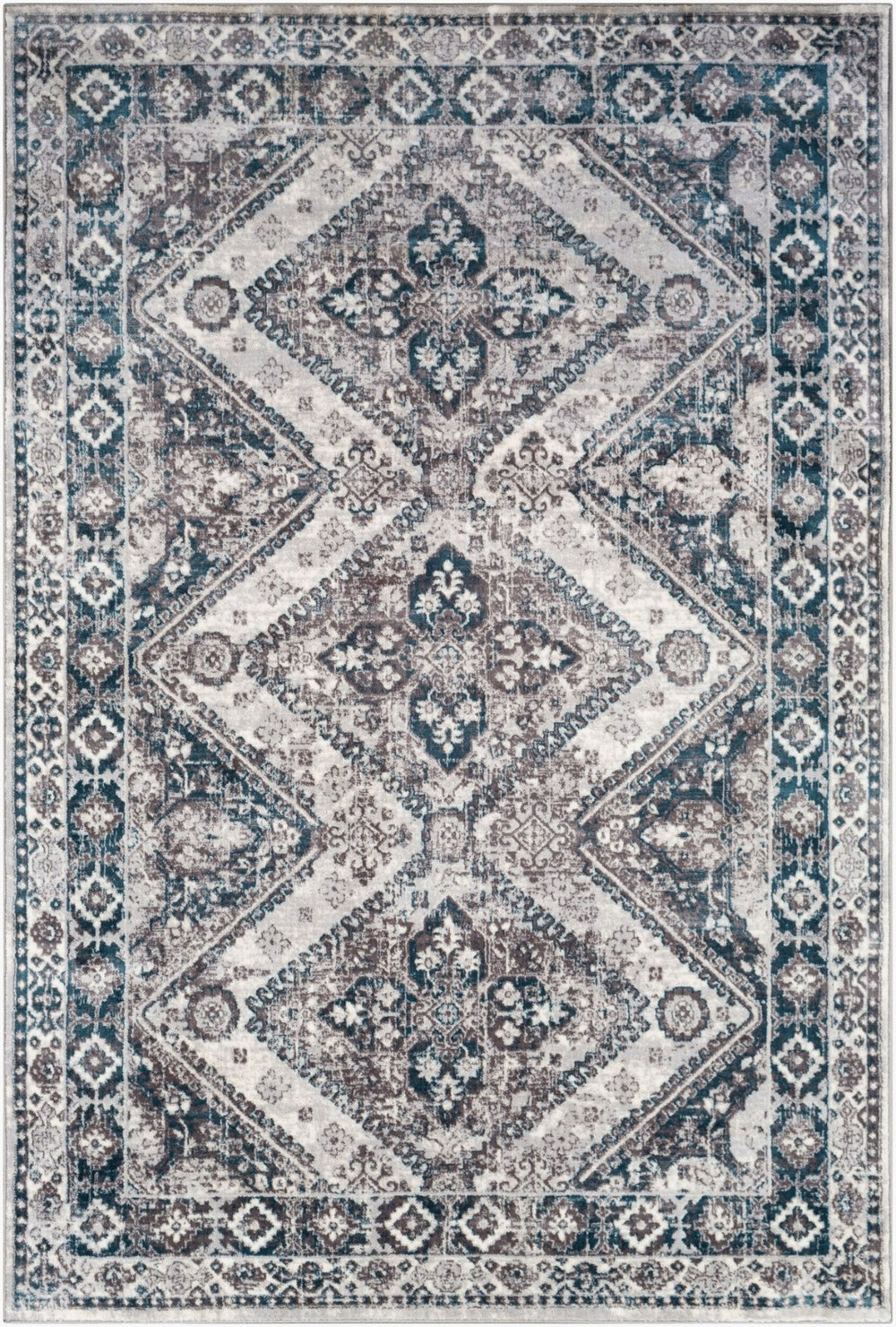 Livabliss Wanderlust Global Pattern Polyester Area Rug Medium Pile for Living Room Decor WNL2314-679
