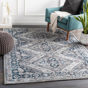 Livabliss Wanderlust Global Pattern Polyester Area Rug Medium Pile for Living Room Decor WNL2314-679