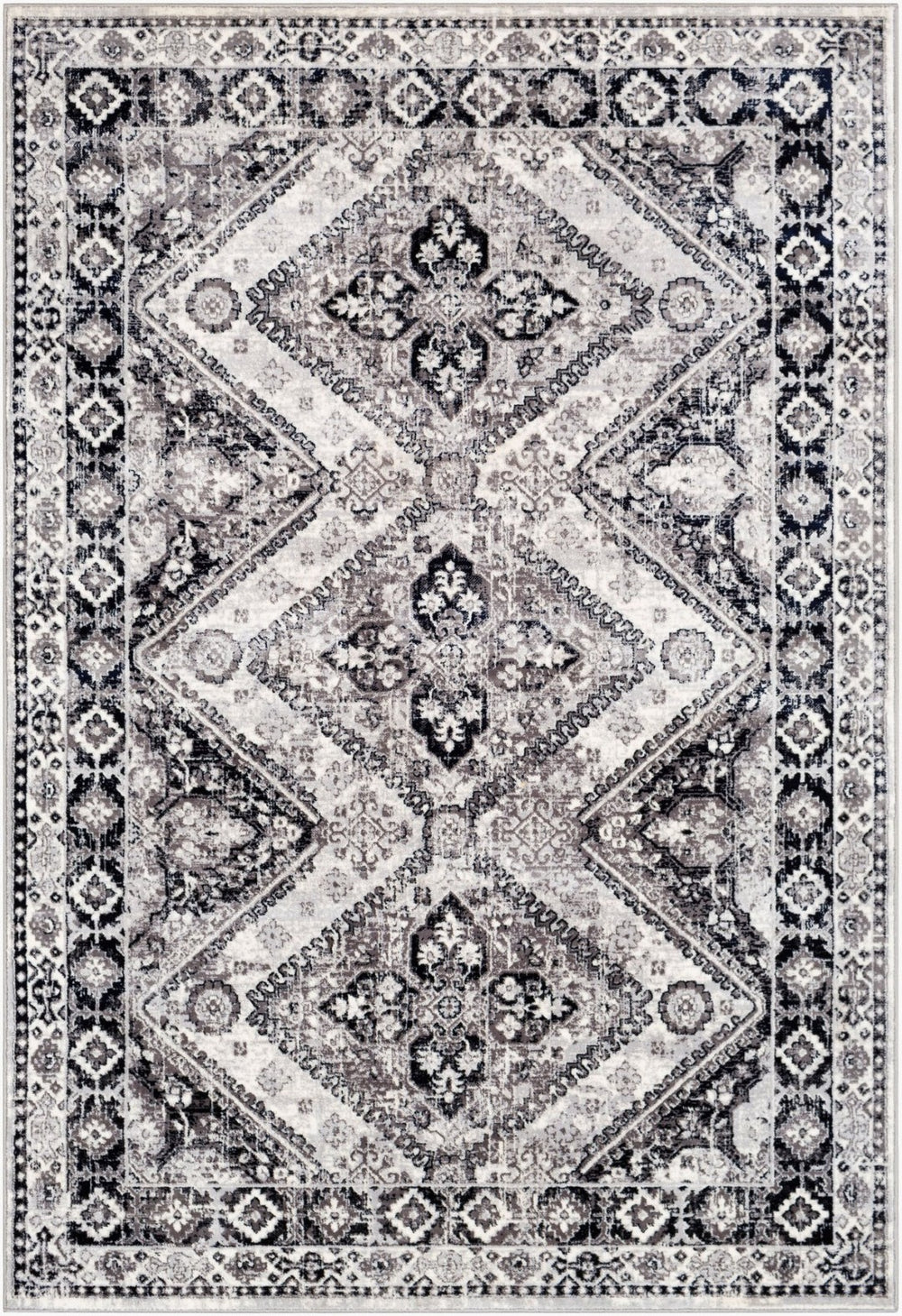 Livabliss Wanderlust Bohemian Global Machine Woven Polyester Area Rug for Living Room Bedroom WNL2315-679