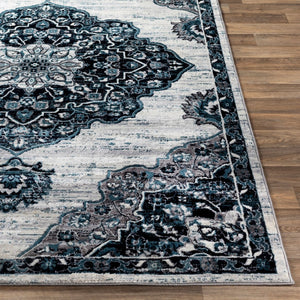 Livabliss Wanderlust Machine Woven Polyester Area Rug Turkey Crafted for High Traffic Rooms WNL2320-710103