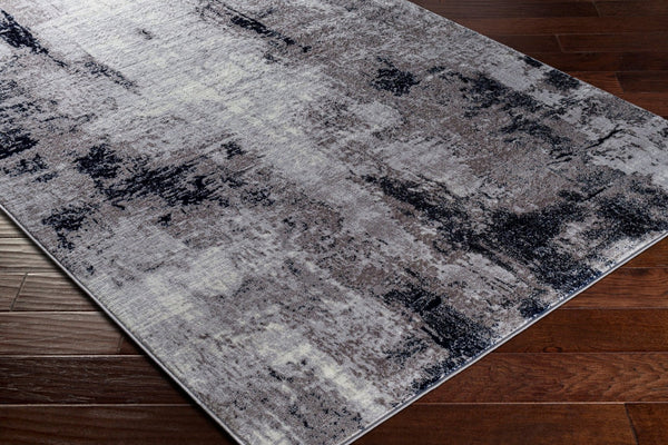 Livabliss Wanderlust Geometric Polyester Area Rug Machine Woven for Living Room and Dining Spaces Medium Gray, De 7'10" x 10'2" WNL2323-710103