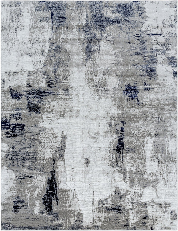 Livabliss Wanderlust Geometric Polyester Area Rug Machine Woven for Living Room and Dining Spaces Medium Gray, De 7'10" x 10'2" WNL2323-710103