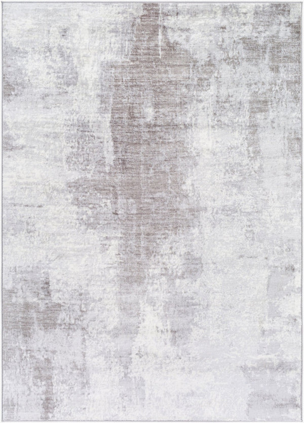 Livabliss Wanderlust Geometric Polyester Accent Rug Turkey Woven Soft Entryway Hallway Decor Medium Gray, Cr 2' x 2'11" WNL2325-23