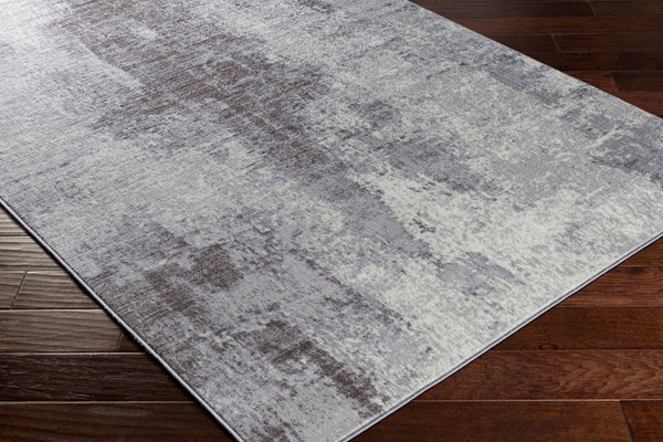 Livabliss Wanderlust Geometric Polyester Accent Rug Turkey Woven Soft Entryway Hallway Decor Medium Gray, Cr 2' x 2'11" WNL2325-23