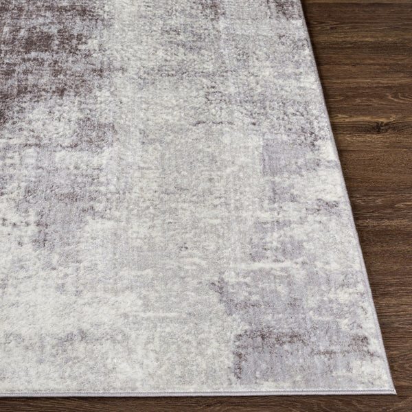 Livabliss Wanderlust Geometric Polyester Accent Rug Turkey Woven Soft Entryway Hallway Decor Medium Gray, Cr 2' x 2'11" WNL2325-23