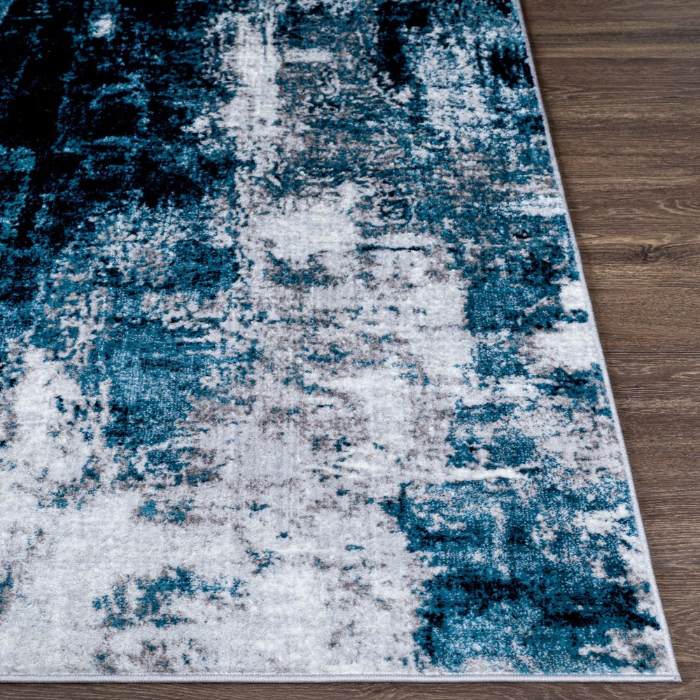 Livabliss Wanderlust Geometric Polyester Area Rug Machine Woven in Turkey for Entryways and Bedrooms Ink Blue, Mediu 8'10" x 12'4" WNL2326-810124