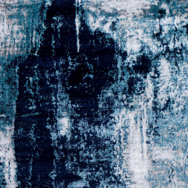 Livabliss Wanderlust Geometric Polyester Area Rug Machine Woven in Turkey for Entryways and Bedrooms Ink Blue, Mediu 8'10" x 12'4" WNL2326-810124