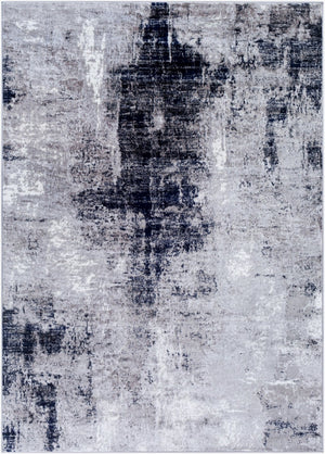Livabliss Wanderlust Geometric Polyester Indoor Rug Machine Woven in Turkey for Modern Interiors Denim, Medium G 8'10" x 12'4" WNL2327-810124