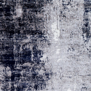 Livabliss Wanderlust Geometric Polyester Indoor Rug Machine Woven in Turkey for Modern Interiors Denim, Medium G 8'10" x 12'4" WNL2327-810124