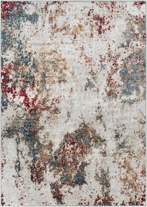 Livabliss Wanderlust Machine Woven Polyester Rug Turkey Crafted Medium Pile Hallway Accent Rust, Light Bei 5'3" x 7'3" WNL2334-5373