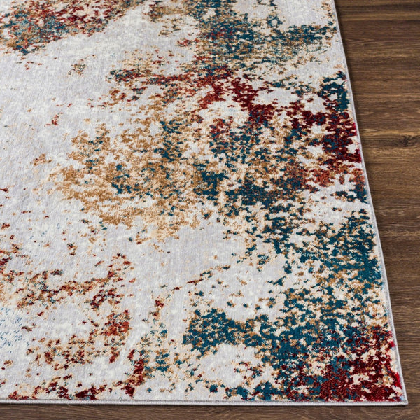 Livabliss Wanderlust Machine Woven Polyester Rug Turkey Crafted Medium Pile Hallway Accent Rust, Light Bei 5'3" x 7'3" WNL2334-5373