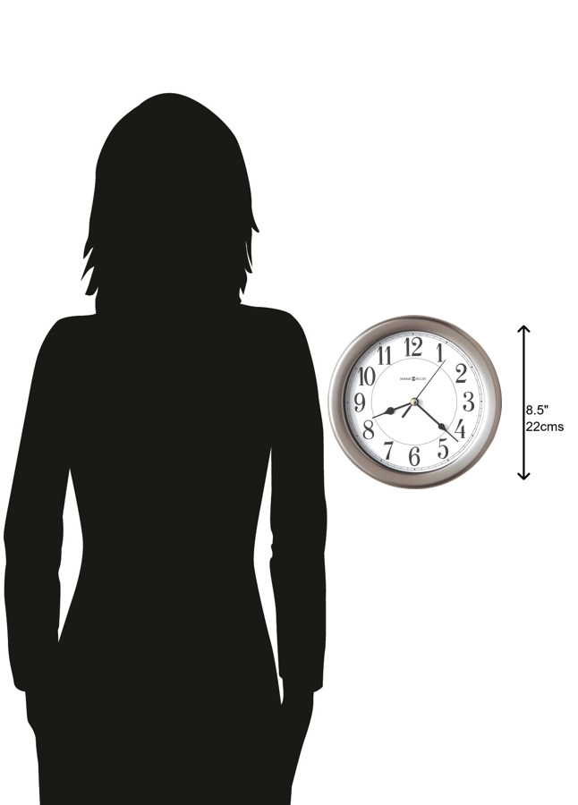 Hekman Furniture 625283 Aries Wall Clock - Stylish Quartz Timepiece With Durable Design For Any Home Decor Setting  Aries Wall Clock 625283